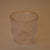 Wavy Bowls with gold edge in two different sizes with matching set of 6pcs glasses