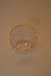 Set of 6pcs vintage look Drinking Glasses Set -Free Thickened Bottom, Whiskey Glass, Vintage Glass, Cocktail, Scotch Water Glasses