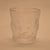 Wavy Bowls with gold edge in two different sizes with matching set of 6pcs glasses