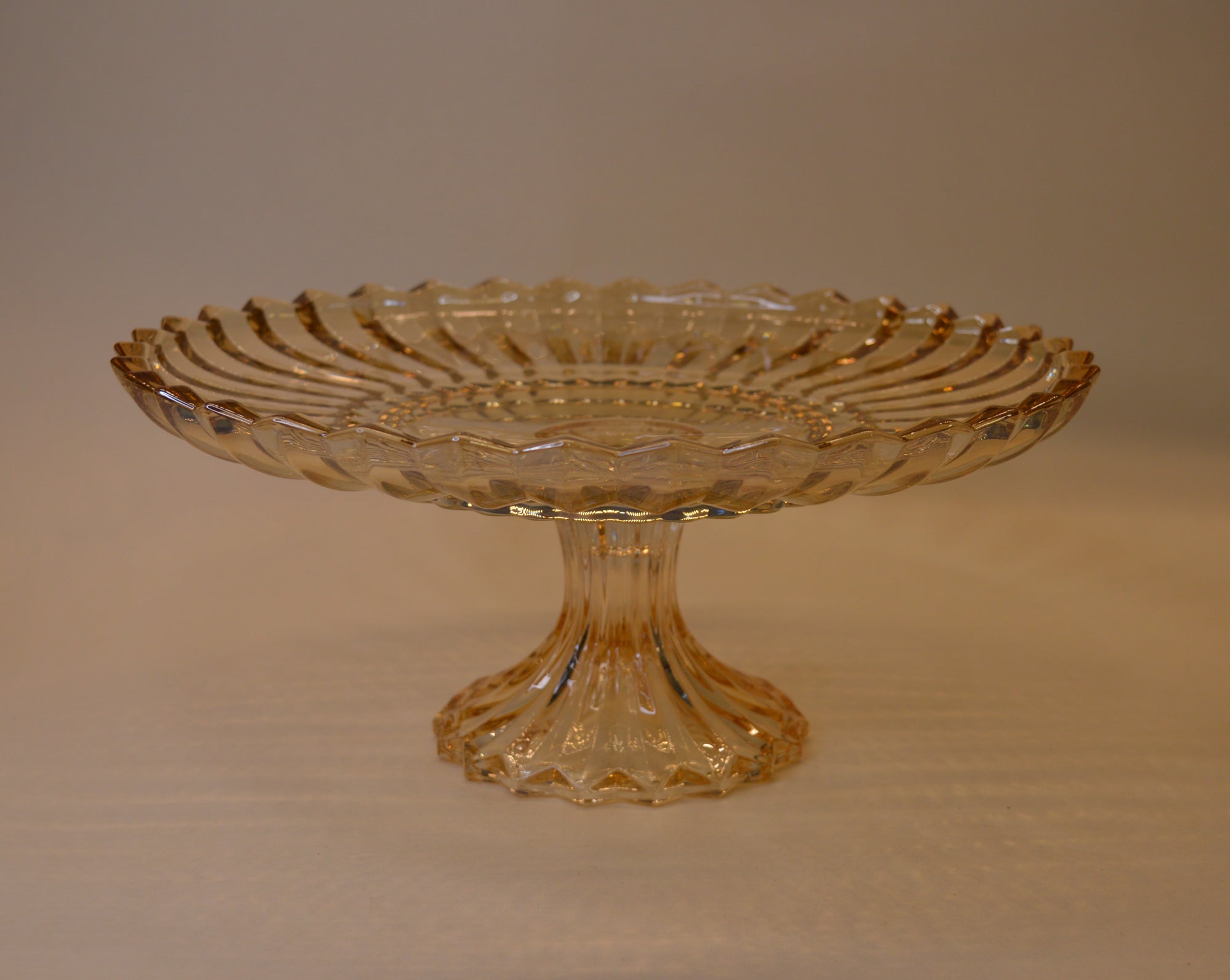 Crystal Rose Gold & Clear Lotus Shape Glass Fruit Basket Bowl Stand Colorful Fruit Vegetable Baskets Creative Fruit Dish Basket Luxurious Fruit Basket/Bowl