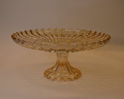 Crystal Rose Gold & Clear Lotus Shape Glass Fruit Basket Bowl Stand Colorful Fruit Vegetable Baskets Creative Fruit Dish Basket Luxurious Fruit Basket/Bowl