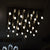 Metallic Bars Modern Square Flushmount Ceiling Light-Warm LED-6190
