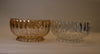Crystal Rose Gold & Clear Lotus Shape Glass Fruit Basket Bowl Stand Colorful Fruit Vegetable Baskets Creative Fruit Dish Basket Luxurious Fruit Basket/Bowl