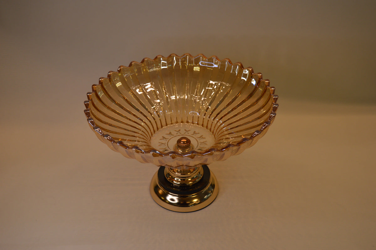 Revolving Crystal Bowl Stand for Fruits Vegetables Baskets Creative Fruit Dish Basket Luxurious Fruit Basket/Bowl