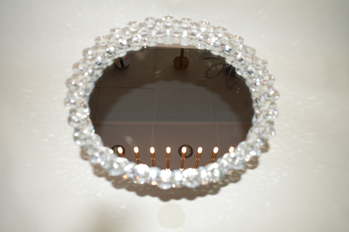 Revolving Crystal Bowl Stand for Fruits Vegetables Baskets Creative Fruit Dish Basket Luxurious Fruit Basket/Bowl