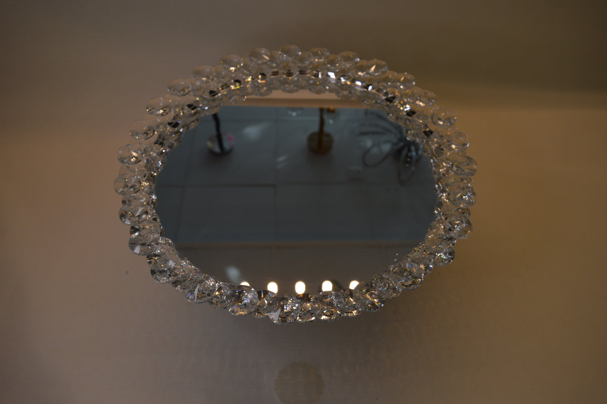 Revolving Crystal Bowl Stand for Fruits Vegetables Baskets Creative Fruit Dish Basket Luxurious Fruit Basket/Bowl