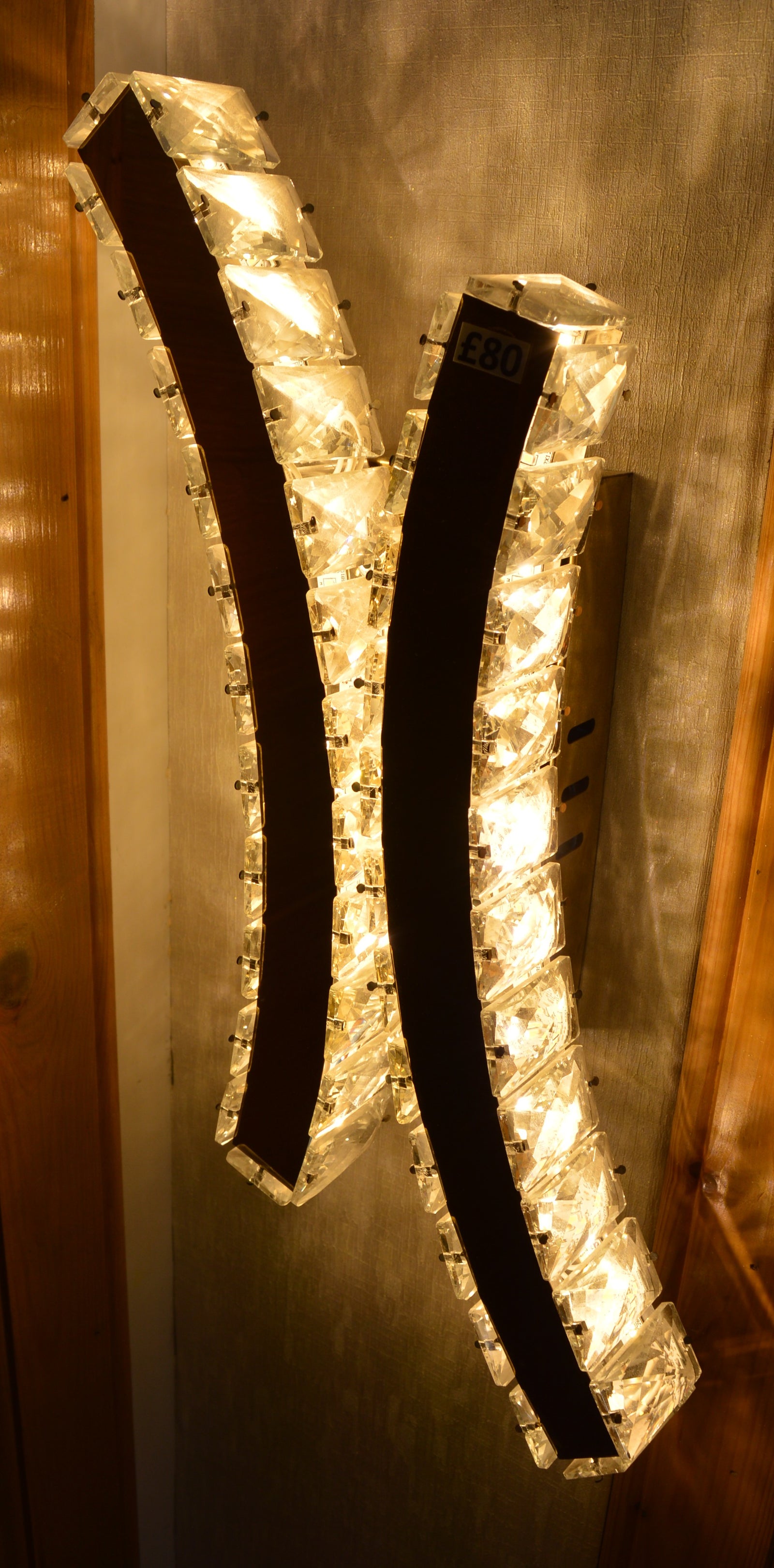 Aurora Luxe Crystal Wall Light
