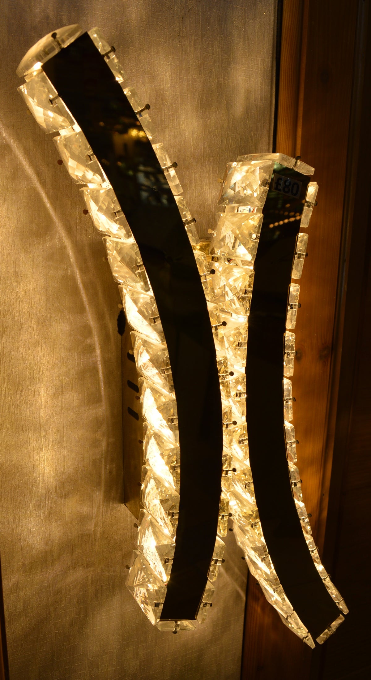 Aurora Luxe Crystal Wall Light