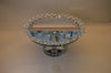 Crystal Rose Gold & Clear Lotus Shape Glass Fruit Basket Bowl Stand Colorful Fruit Vegetable Baskets Creative Fruit Dish Basket Luxurious Fruit Basket/Bowl