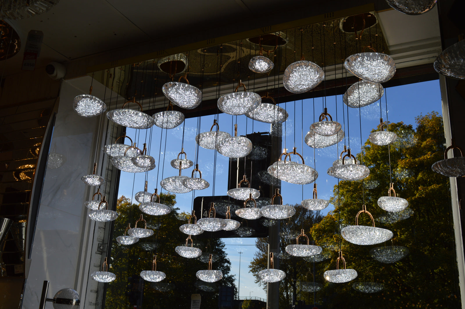 Almond Drop Pendants LED Ceiling Light/Modern Chandelier-2326-48pendants