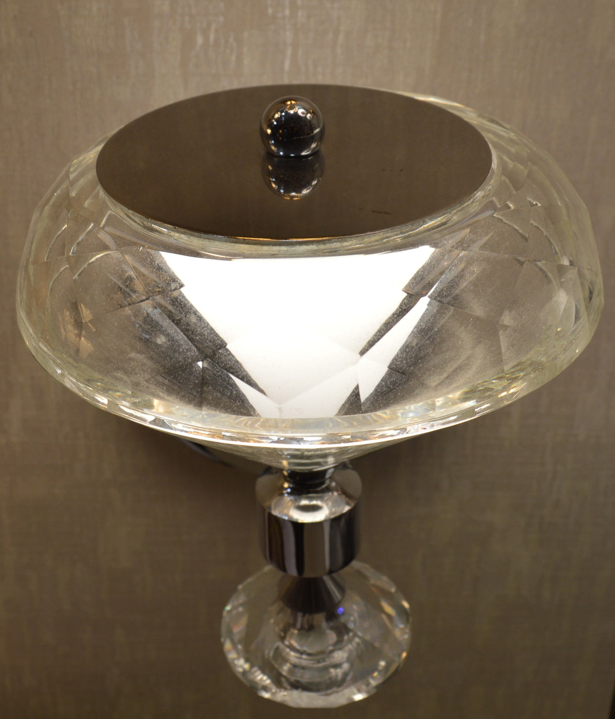 Crystal Cone Luxury Wall Light – Modern Decorative Sconce
