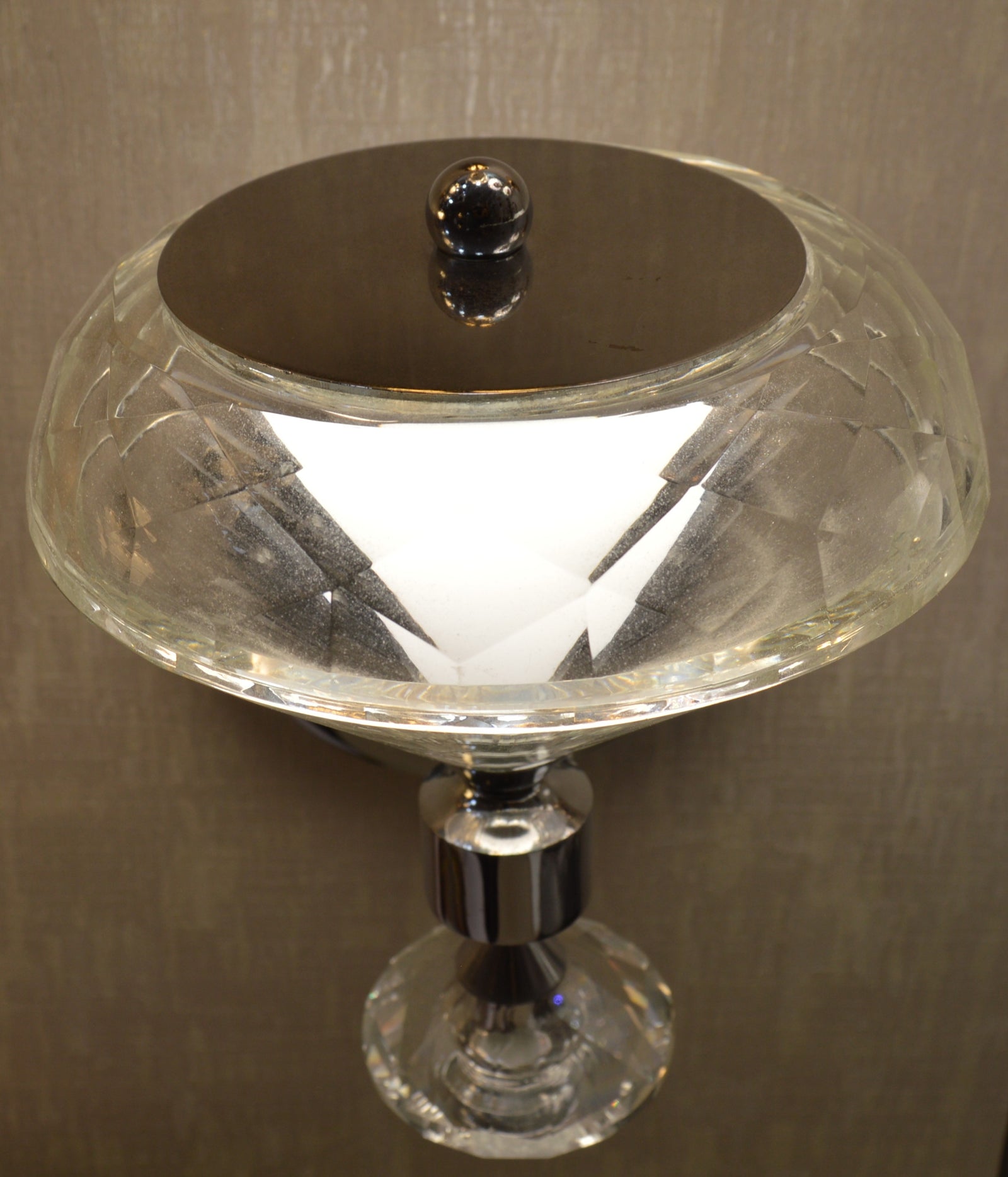 Crystal Cone Luxury Wall Light – Modern Decorative Sconce