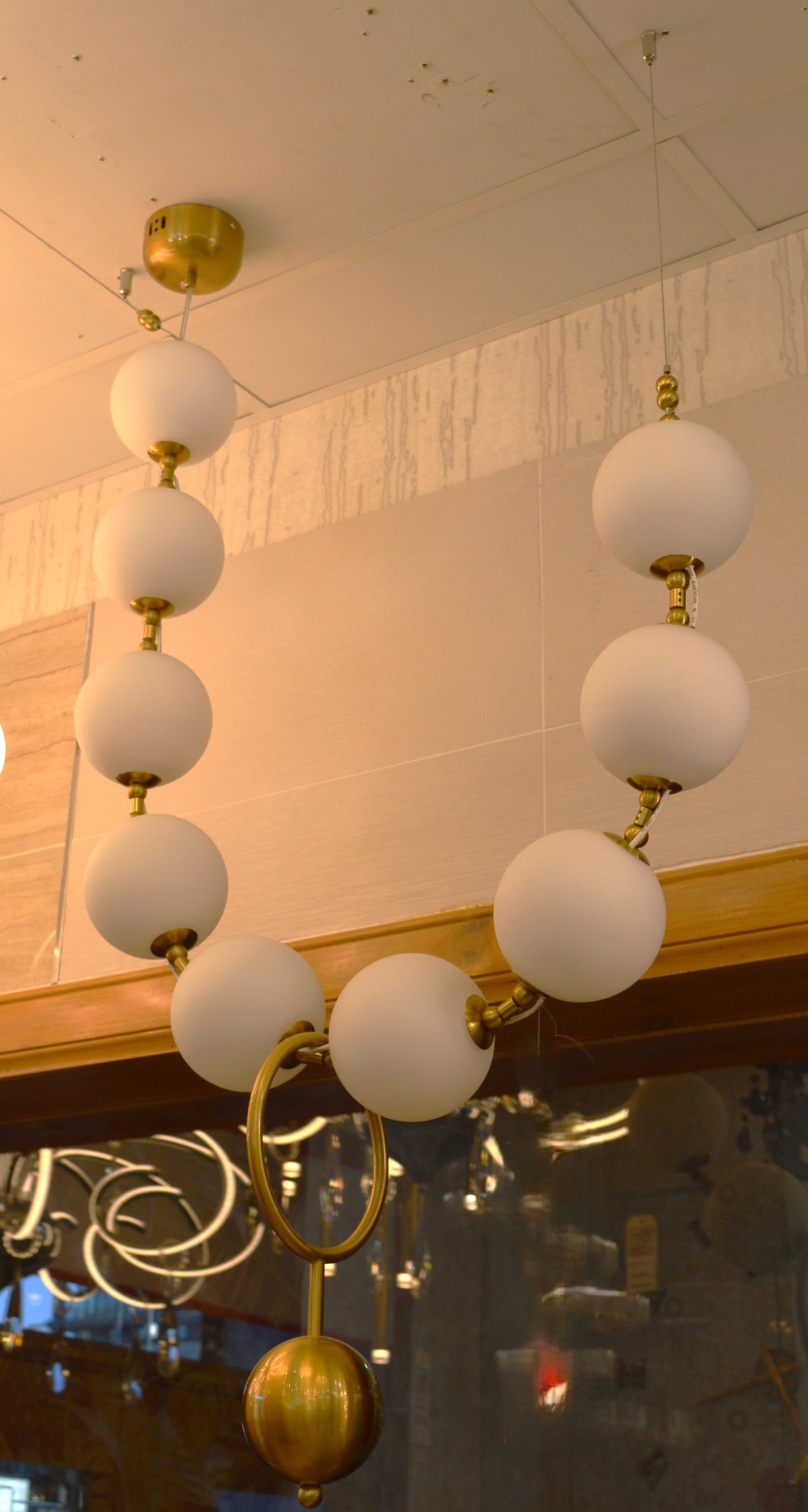 White long adjustable position modern geometric light [D8070 A-B]