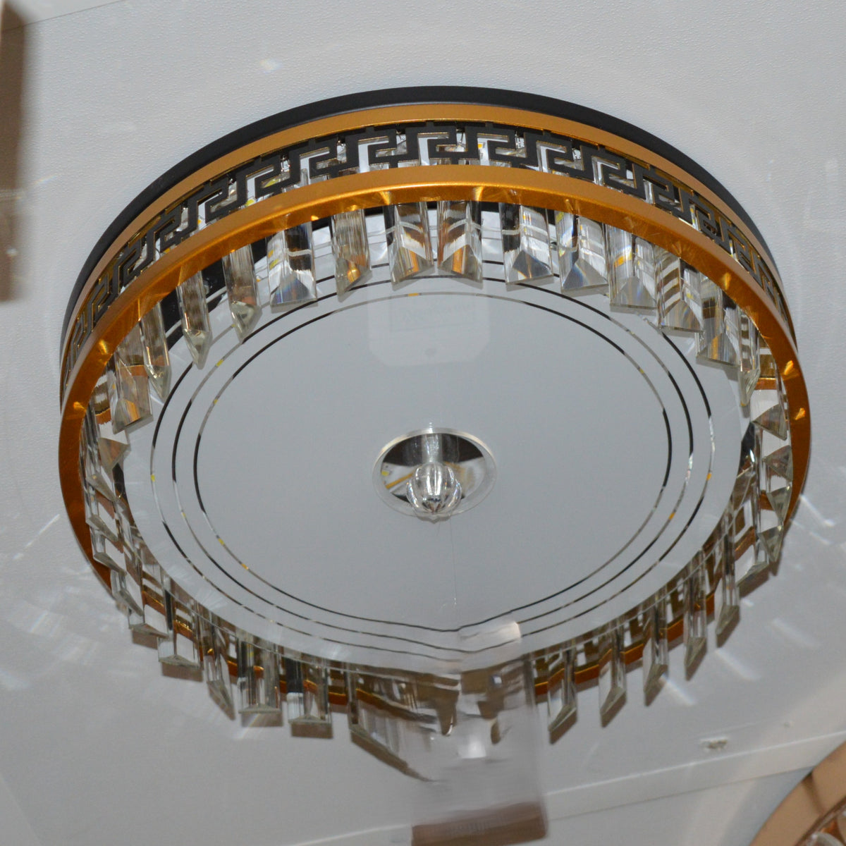 Modern Crystal Round Chandeliers with color changing features-C7049