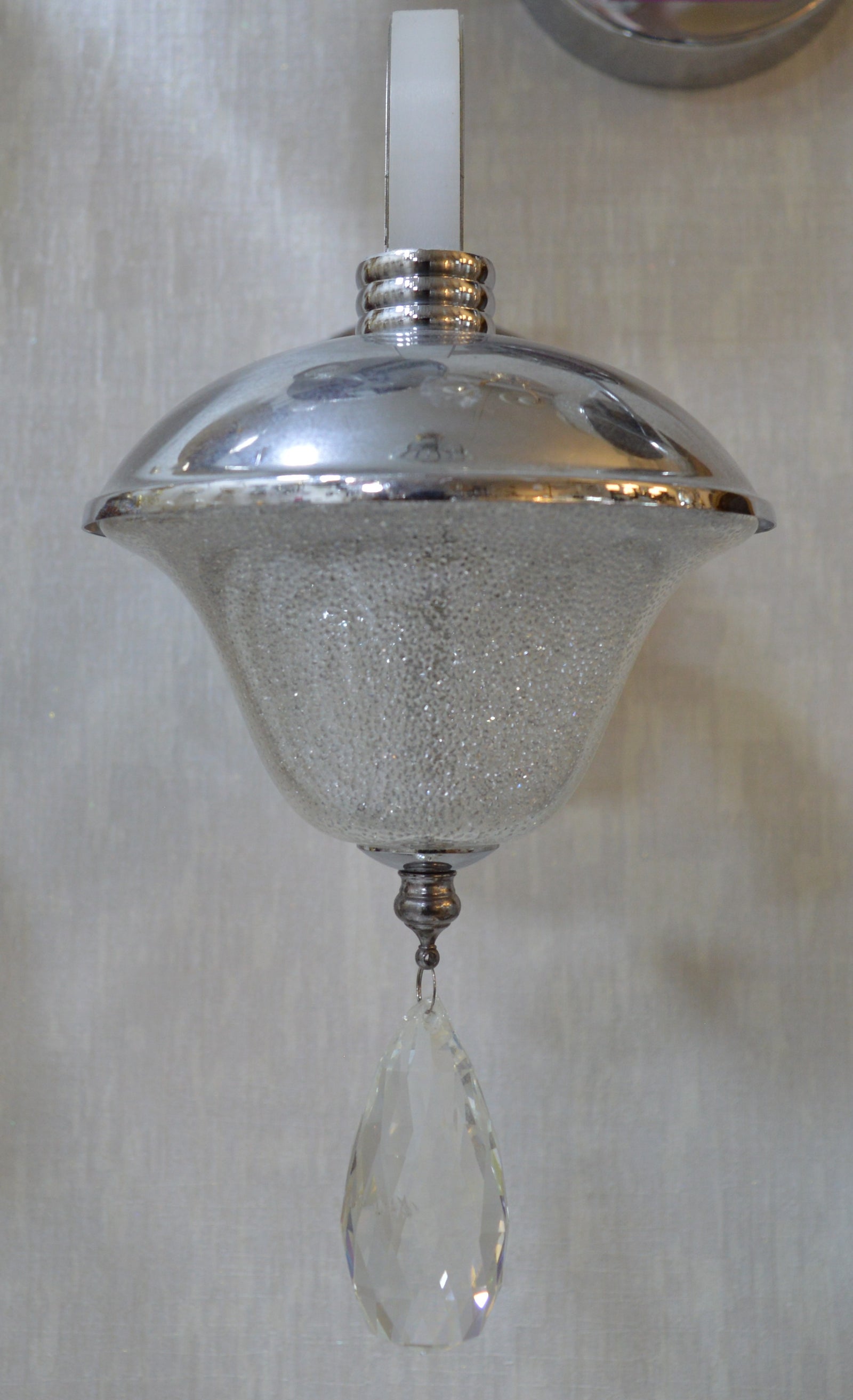 Luxury Crystal Drop Wall Sconce Light – Modern Decorative Wall Fixture