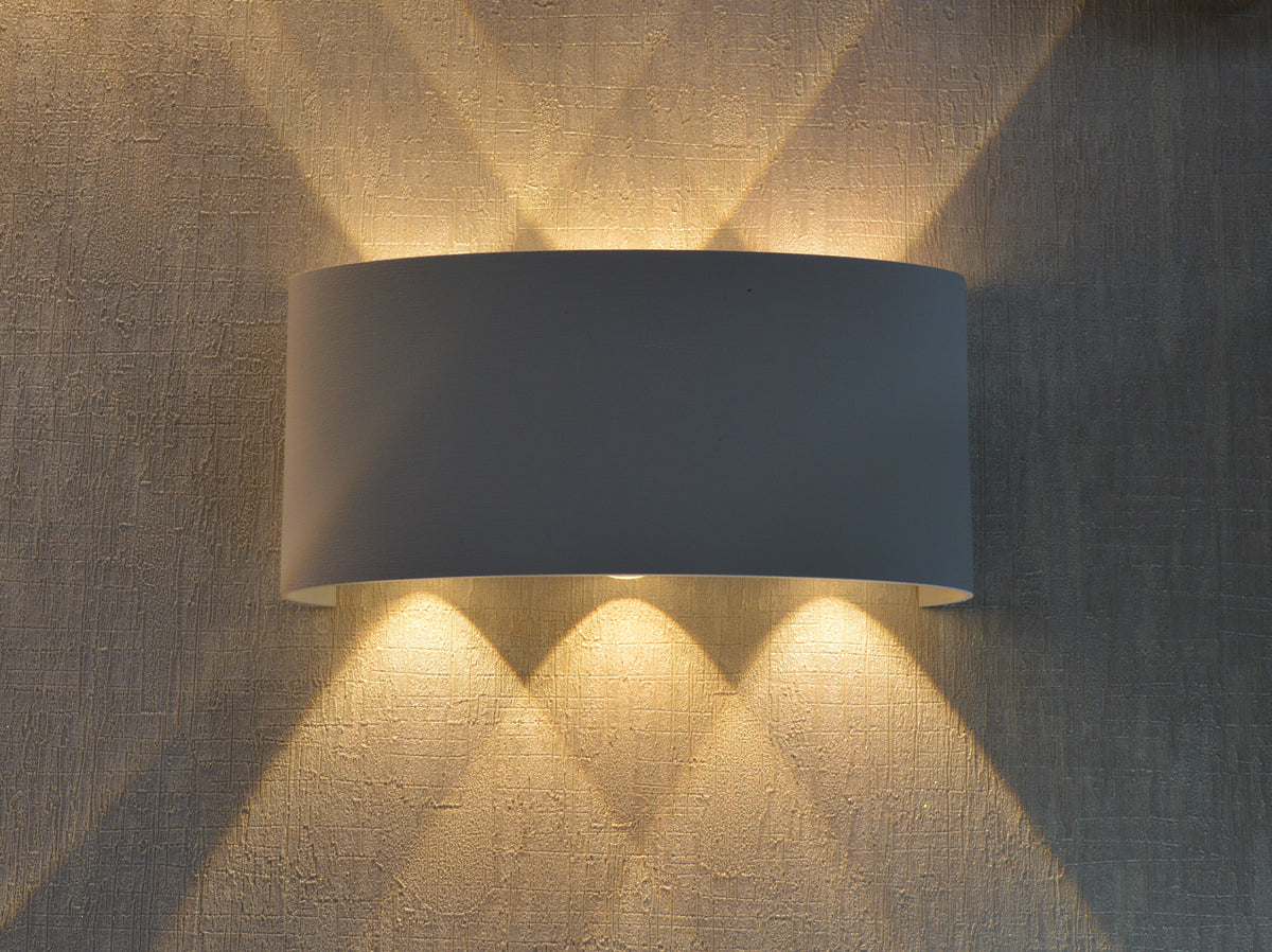 Luna Curve Dual-Beam Wall Light