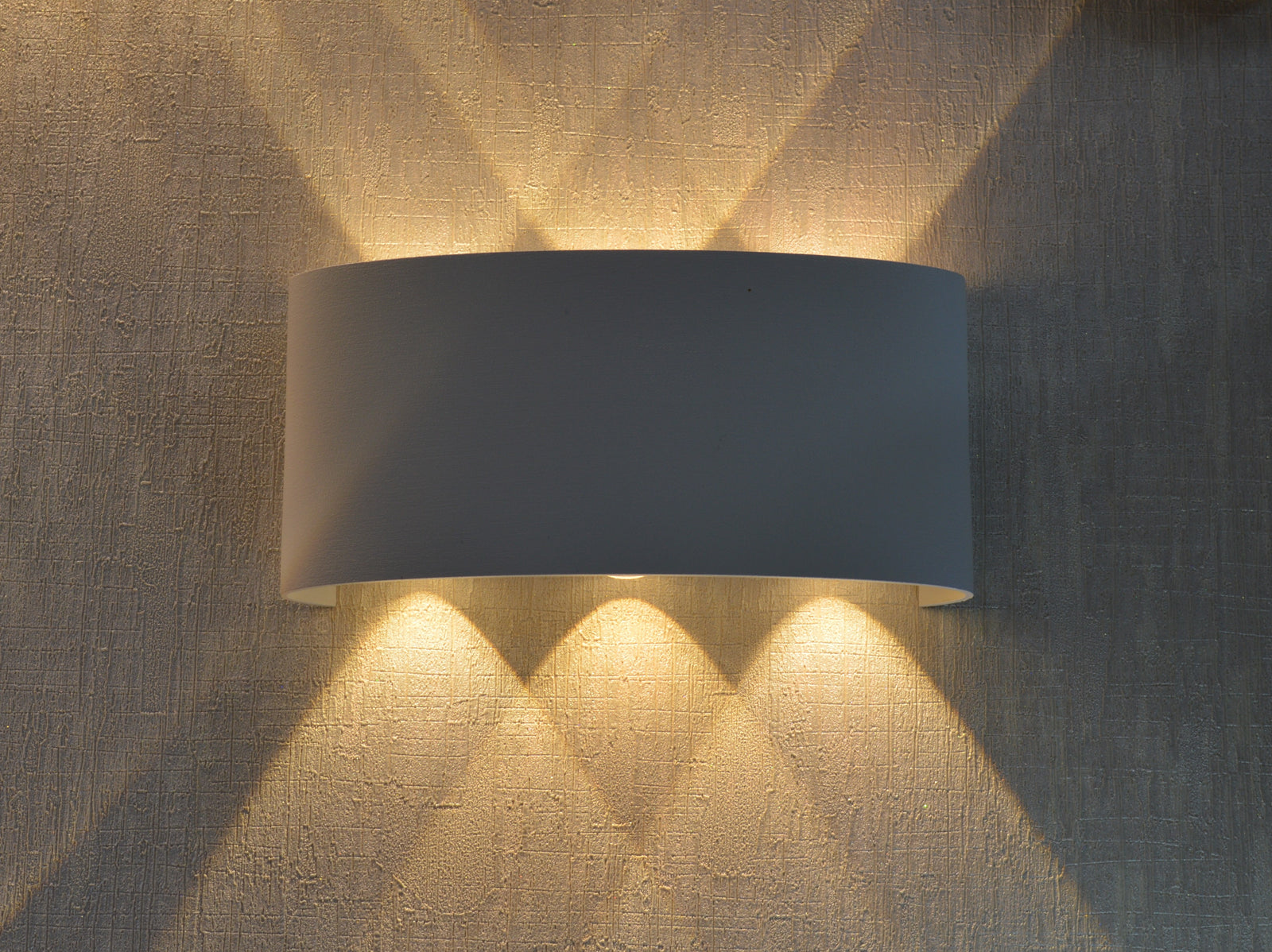 Luna Curve Dual-Beam Wall Light