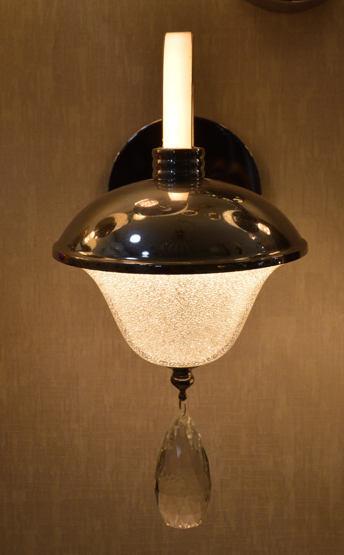 Luxury Crystal Drop Wall Sconce Light – Modern Decorative Wall Fixture