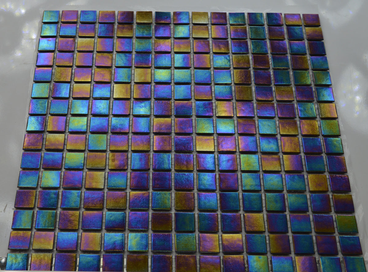 Multi Colour Glossy Mosaic - WB48 - 327 x 327 x 4mm