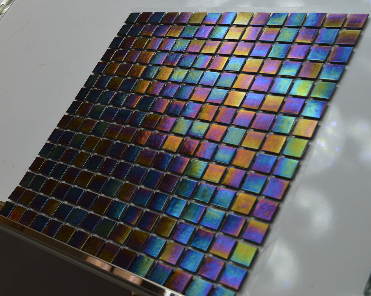 Multi Colour Glossy Mosaic - WB48 - 327 x 327 x 4mm