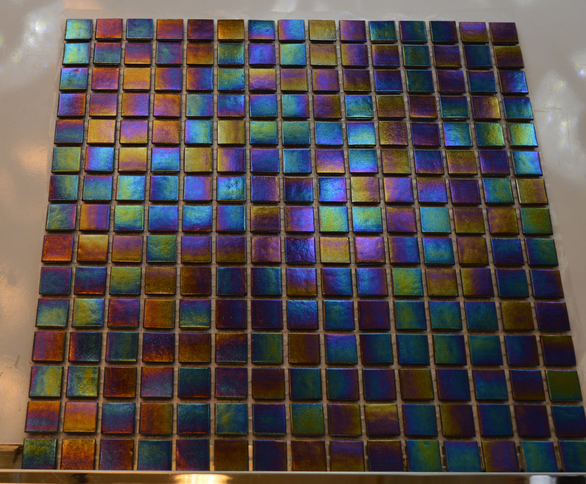 Multi Colour Glossy Mosaic - WB48 - 327 x 327 x 4mm