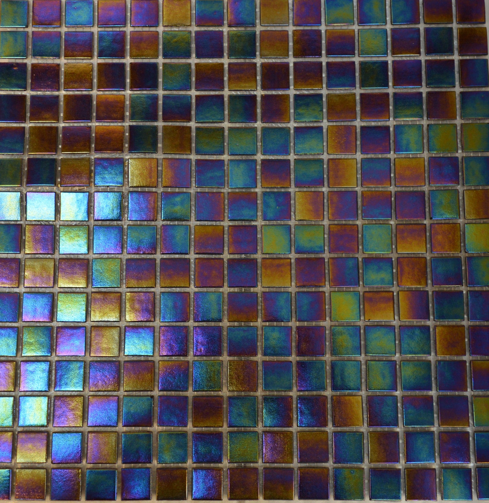 Multi Colour Glossy Mosaic - WB48 - 327 x 327 x 4mm