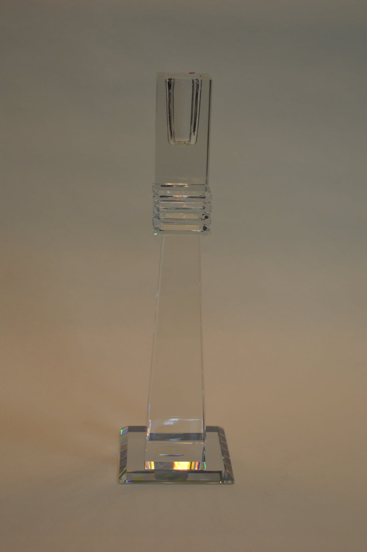 Luxury Crystal Glass Candle Holders Set – Modern Candle Sticks for Home Décor