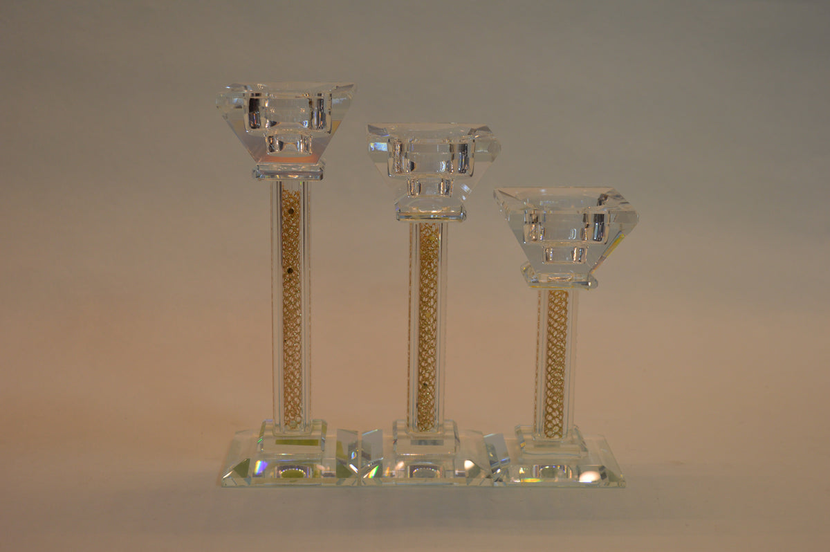 Crystal Candle Holders/Candlesticks for Home Décor available in different size and designs
