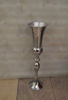 Home Décor Flower Vase in three different sizes in chrome & Gold-9102