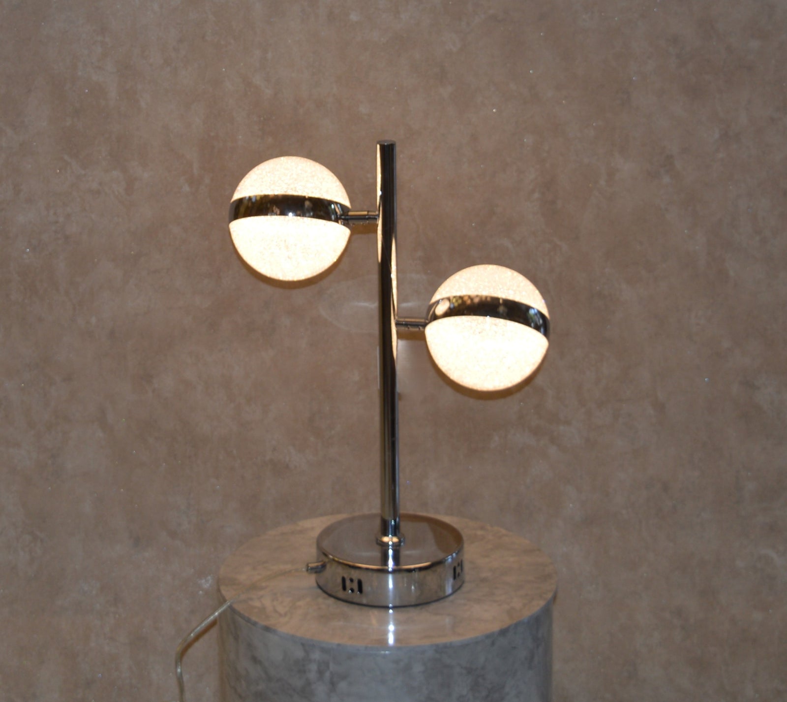 Kingston Lighting Nova Globe Table & Floor Lamp Set