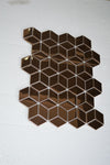 Diamond Aluminium Ceramic Mosaic Tiles | 1 sheet300 x300 x 8mm | 11=1m2