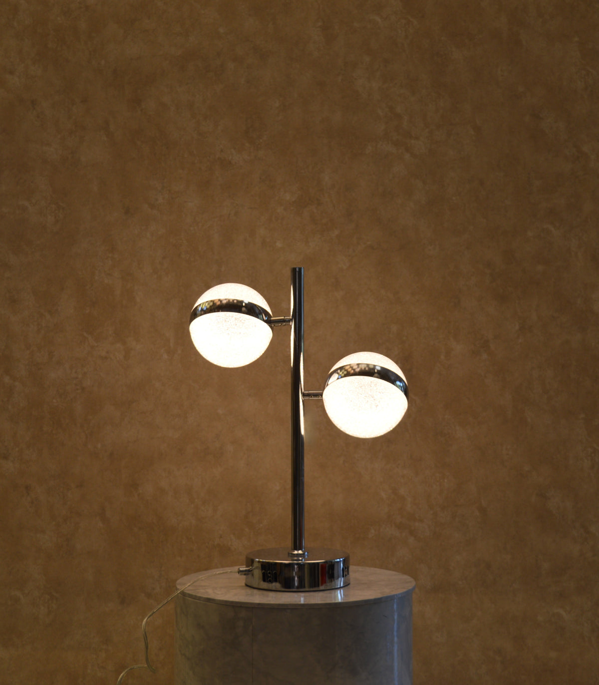 Kingston Lighting Nova Globe Table & Floor Lamp Set