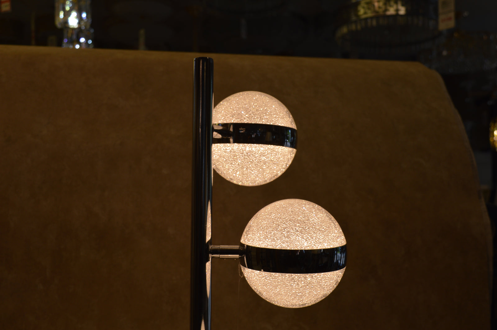 Kingston Lighting Nova Globe Table & Floor Lamp Set