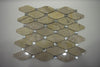 White, Grey, Beige & Black Marble Mosaic Tiles with Crystal  |300X300X8mm|11=1m2