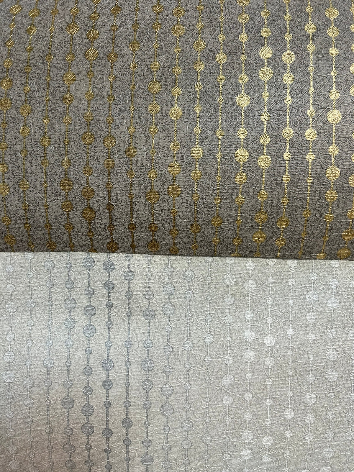 Cream & Silver, Grey & Gold Trend Collection Wallpapers - DK.18181-2 & 4