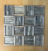 Black Metal Glass Mosaic Tiles-300*300*8mm