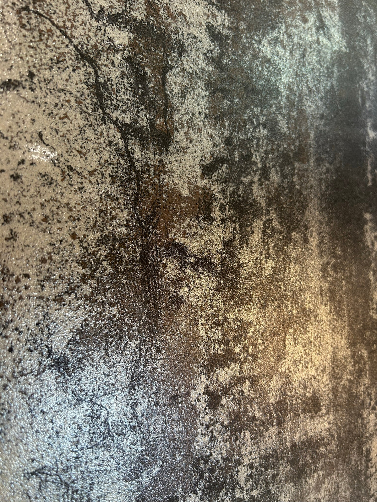 Dark Brown Rust Effect with silver Porcelain Tiles 600 x 600 x 10 mm [6JS008]