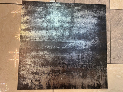 Dark Blue Rust Effect Porcelain Tiles 600 x 600 x 10 mm [6JS008]