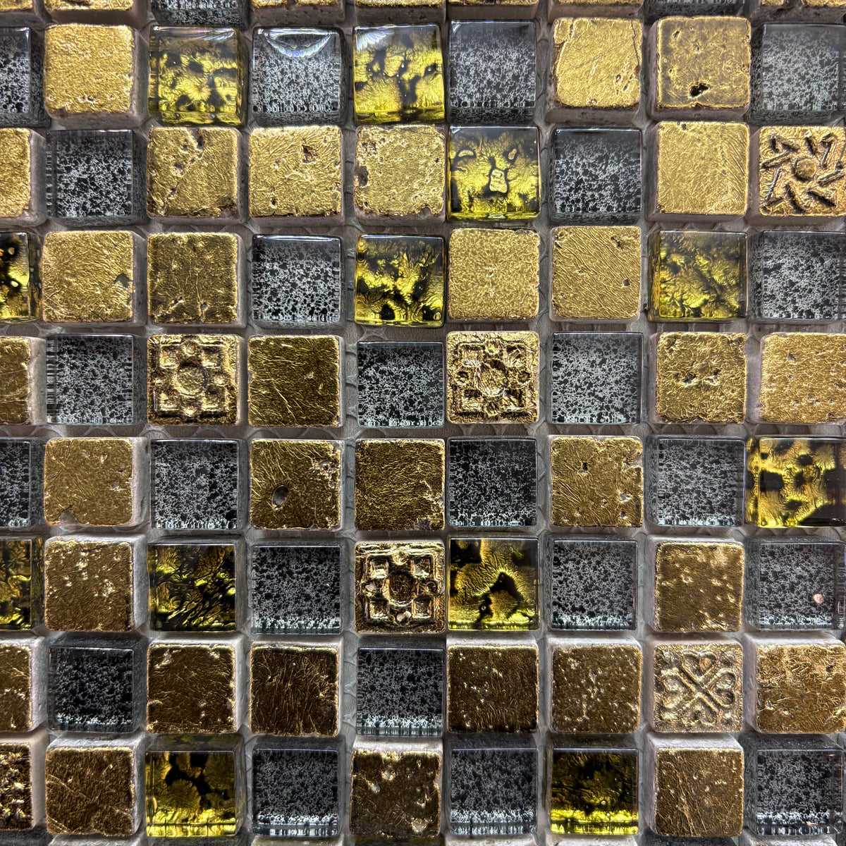 Stone & Glass Mosaic - 300*300*8mm - 11sheets = 1 meter square - S815-GL