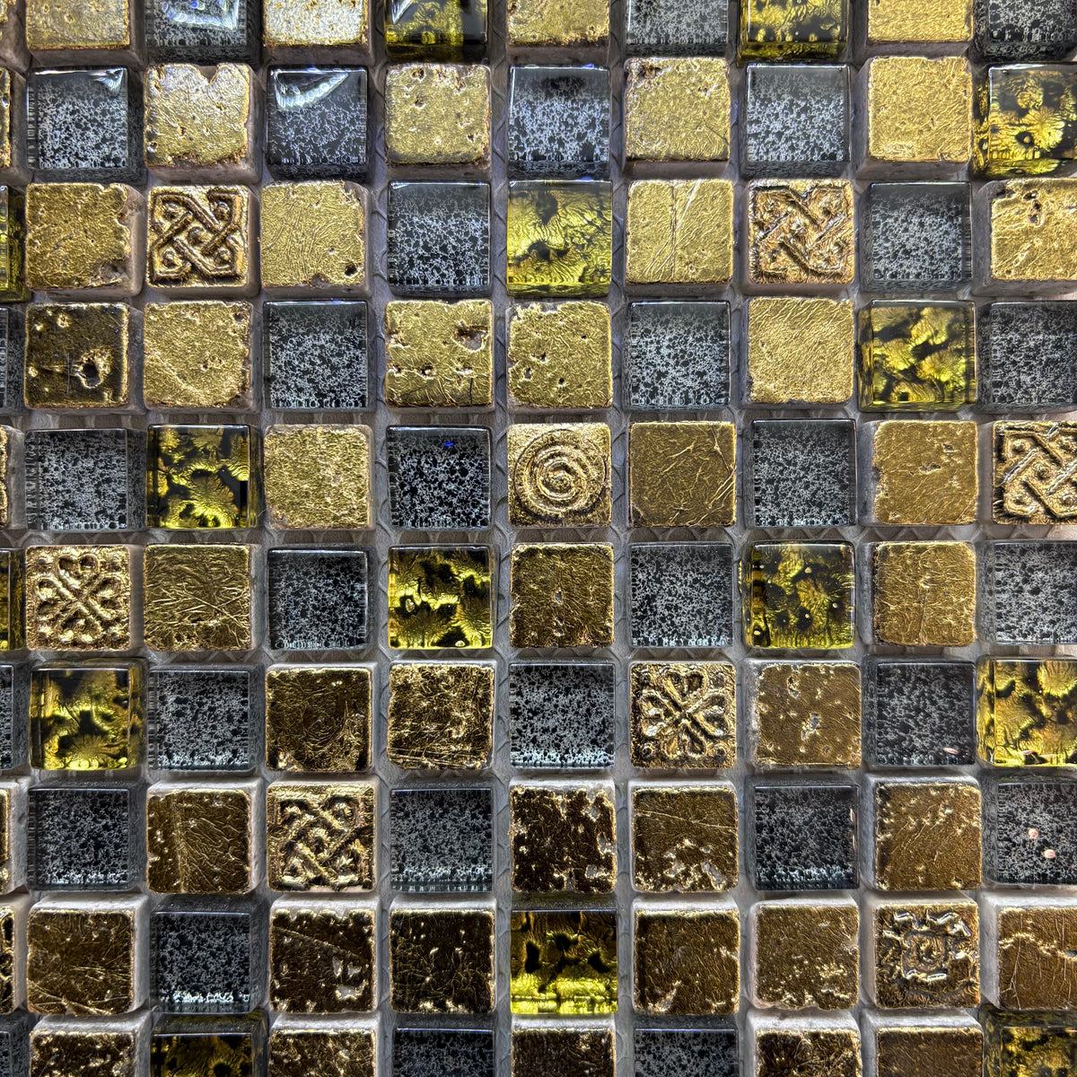 Stone & Glass Mosaic - 300*300*8mm - 11sheets = 1 meter square - S815-GL