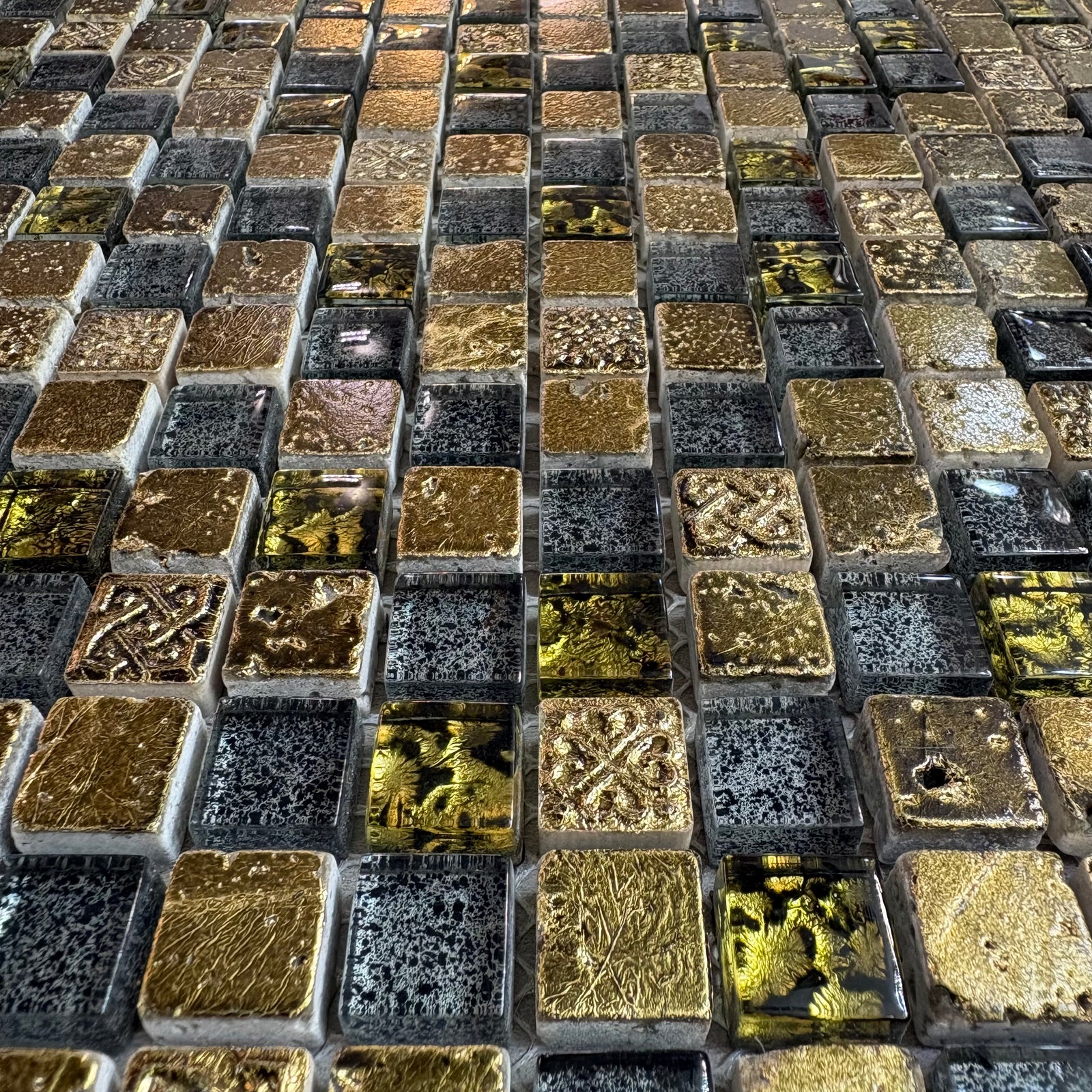 Stone & Glass Mosaic - 300*300*8mm - 11sheets = 1 meter square - S815-GL