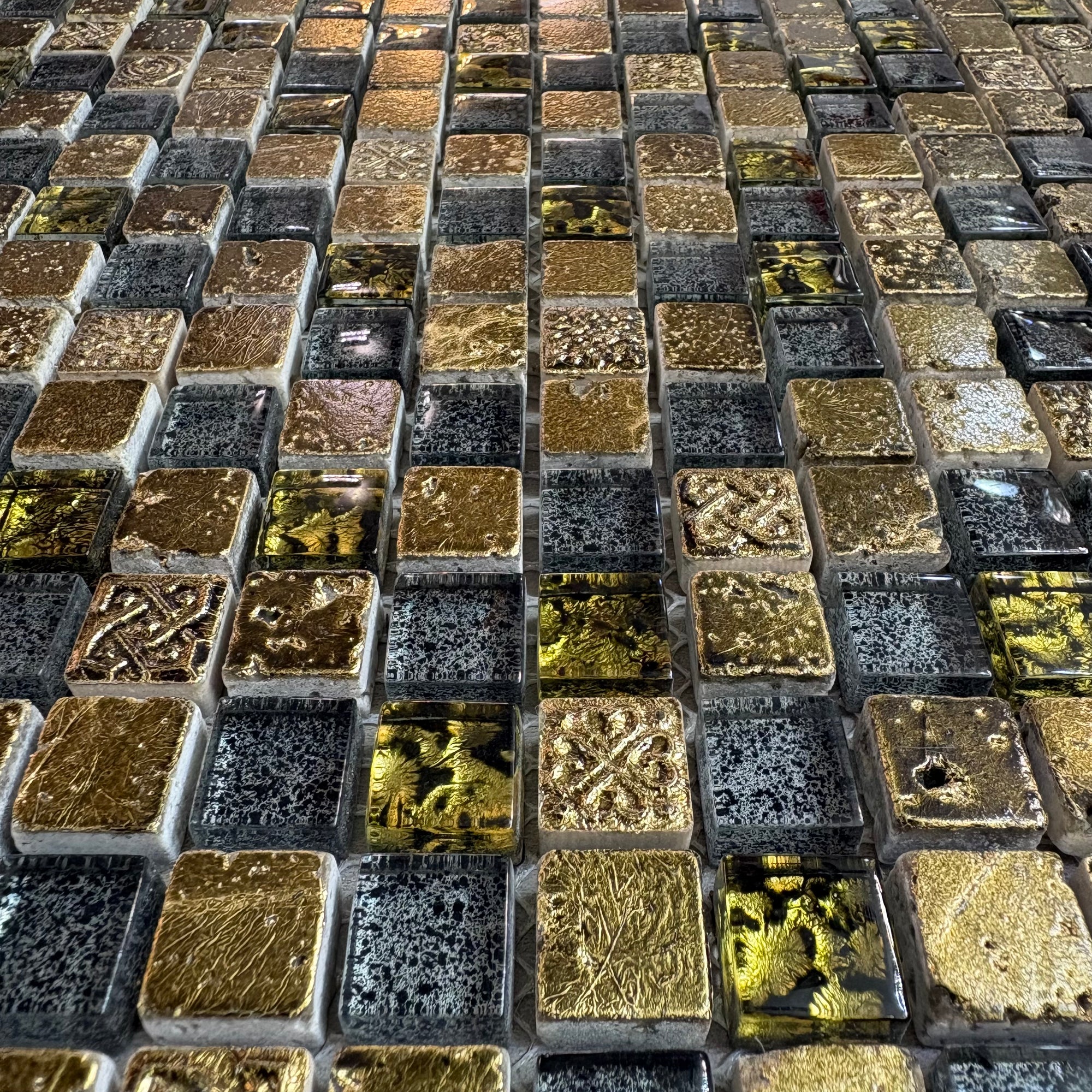 Stone & Glass Mosaic - 300*300*8mm - 11sheets = 1 meter square - S815-GL