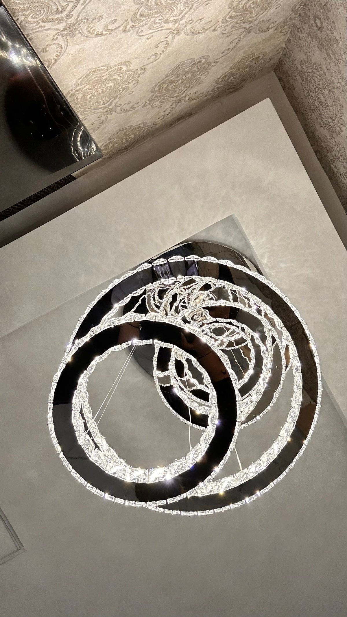 Modern Big Multi Layer Crystal Rings LED Ceiling Light/Chandelier-20014-1000