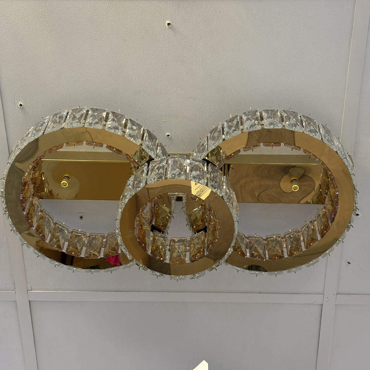 LED Ceiling Light Modern Gold Indoor Colour Changing Feature