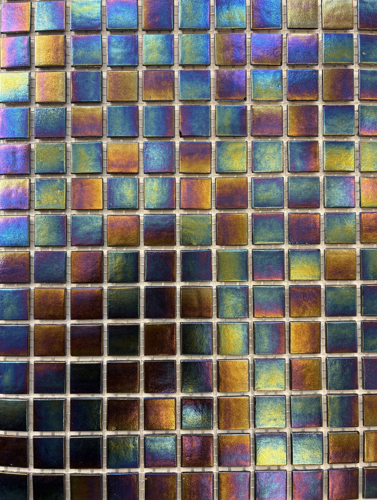 Multi Colour Glossy Mosaic - WB48 - 327 x 327 x 4mm