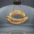 Pendant Ceiling Light-Colour Changing Dimmable with Remote Control-3014-650*650-Chrome