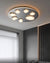 Almond Shape diffusers with an ice effect  Modern Flush mount LED Ceiling Lights  -2310-800, 500 & 400