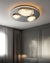 Almond Shape diffusers with an ice effect  Modern Flush mount LED Ceiling Lights  -2310-800, 500 & 400