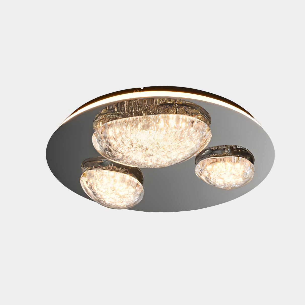 Almond Shape diffusers with an ice effect  Modern Wall mount LED Lights  -2310-1DW