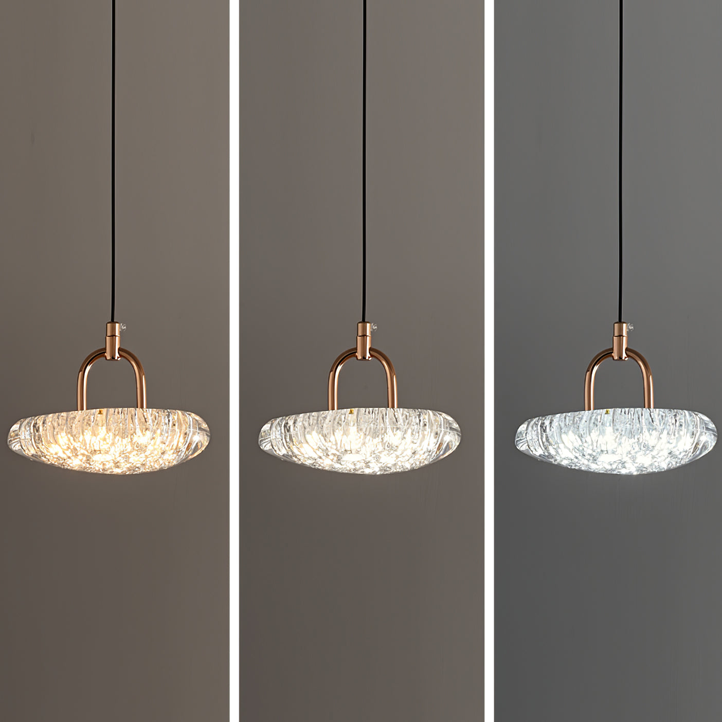 Almond Shape diffusers with an ice effect  Modern Wall mount LED Lights  -2310-1DW